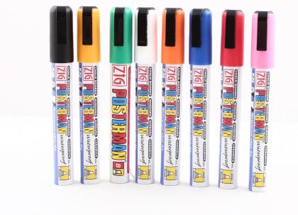 Posterman Plakatschreiber 5 mm - verschiedene Farben