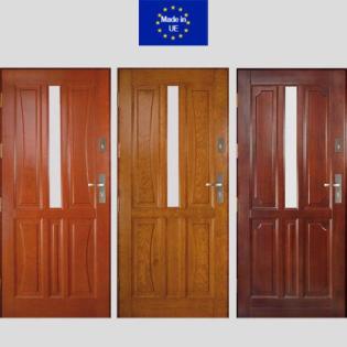 Tür DZ5/ DZ6/ DZ7 Holzaußentüren Haustür Eingangstür 60/ 70/ 80/ 90/ 100 6 Farbe