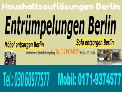 Schnellservice Entrümpelungen Berlin Pauschalpreis 80 Euro