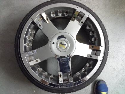Alufelgen Schmidts Texano 20 Zoll Chrom