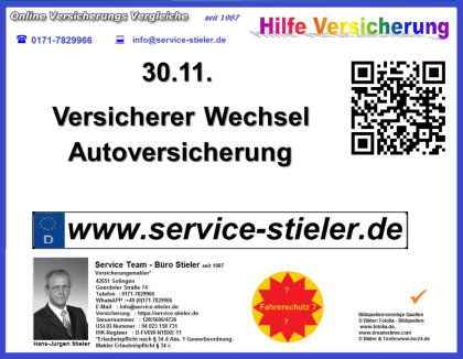 30. 11. Autoversicherung Stichtag Online Versicherungs Vergleiche Zeit für Verän