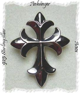 Silberschmuck Silberkreuzanhänger