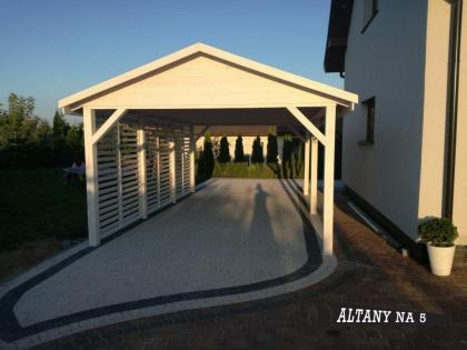 GARAGENVORDACH 3 5x6m HOLZÜBERDACHUNG FÜR AUTO GARAGENVORDACH HOLZGARAGE GARAGE