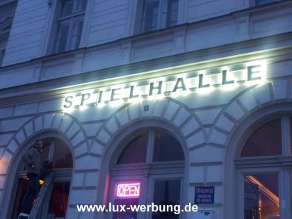 BERLIN Leuchtkasten Leuchtwerbung Leuchtschild Gravurschild Ladenwerbung L