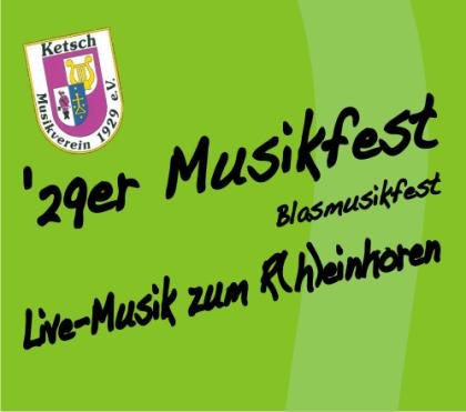 29er Musikfest Ketsch