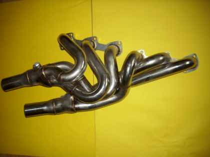 BMW E 12/24/34 Neuer Edelstahlfächerkrümmer M 30 Motor