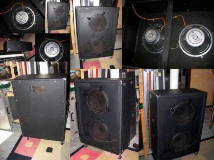 Verkaufe große Vintage Gitarrenbox mit 2x12 Celestion Speaker
