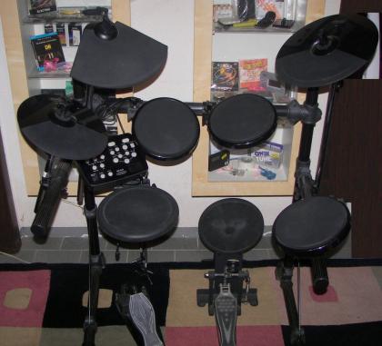 Verkaufe E-Drum-Set Millenium MPS-250 E-Drumset elektronisches Schlagzeug