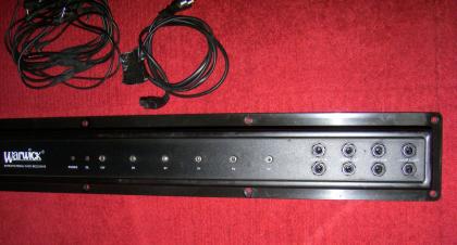 Verkaufe Pedalcase mit Netzteil interne Netzleiste Warwick Rockcase RC23130B
