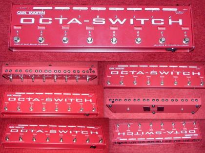 Verkaufe Carl Martin Octa-Switch MK I Gitarreneffekt-Umschalter