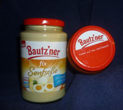 Bautzner Senfspezialitäten - Senfsoße fix fertig für Senfeier oder Fisch