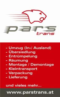 Umzug mit Pars Trans Wien ab 25 -