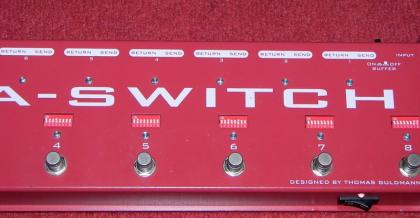 Verkaufe Carl Martin Octa-Switch MK I Gitarreneffekt-Umschalter