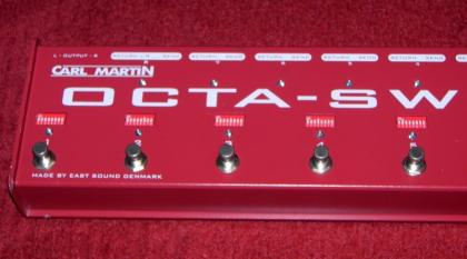 Verkaufe Carl Martin Octa-Switch MK I Gitarreneffekt-Umschalter