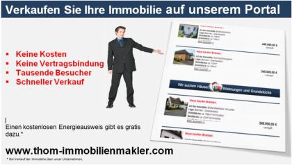 Jetzt Energieausweis kostenlos sichern - Wir suchen Immobilien