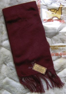 Schal von Camargo Peru Alpakawolle