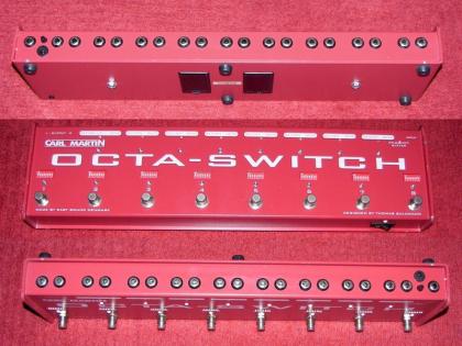 Verkaufe Carl Martin Octa-Switch MK I Gitarreneffekt-Umschalter