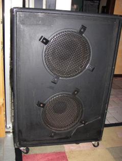 Verkaufe große Vintage Gitarrenbox mit 2x12 Celestion Speaker