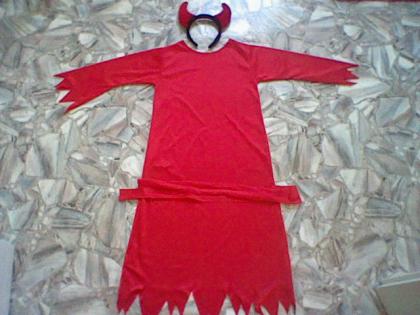 Halloween Kinder Teufels Kostüm 9-11 Jahre