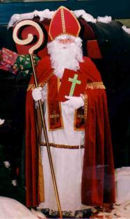 Der Nikolaus/Weihnachtsmann kommt zu Ihnen