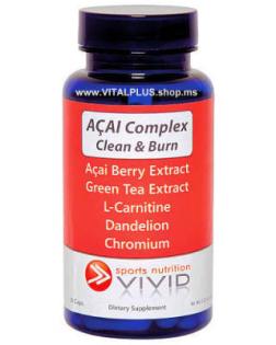 ACAI CLEAN BURN COMPLEX Abnehmen und Entgiften