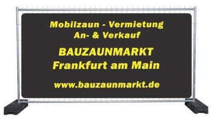 Bauzaun Baustellensicherung Vermietung