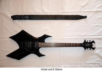 B. C. Rich Warlock Platinum PRO E-Gitarre Set Bundle Marshall