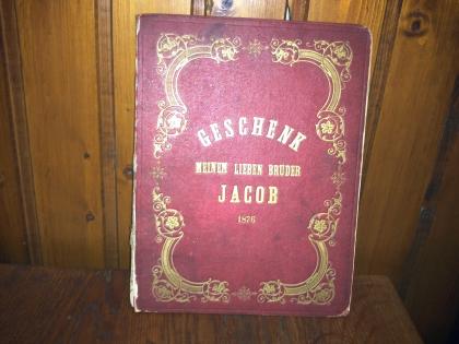 Antiquarisches Klaviernotenbuch von 1876
