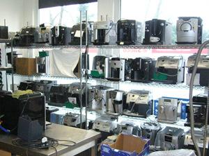 Wir übernehmen die Reparatur Ihrer privaten oder gewerblichen Kaffeemaschine