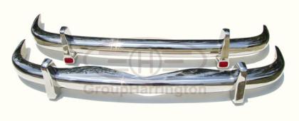 Mercedes Ponton W128 W180 W105 stainless steel bumpers saloon 220a 220S 220SE