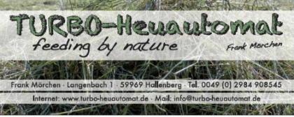 Turbo Heuautomat -feeding by nature-
