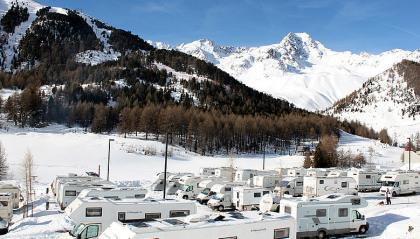 Wintercamping im Skigebiet - Weihnachten / Silvester noch einige Plätze frei