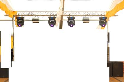 Futurelight PHS 260 mit Steuerteil Case Traverse Ständer