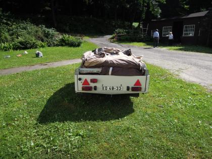 Camptourist CT 7 Klappfix Faltcaravan Wohnanhänger Alpenkreuzer