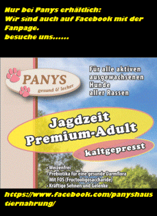 Nur bei Panys erhältlich neu Jagdzeit Premium-Adult kaltgepresst