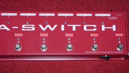 Verkaufe Carl Martin Octa-Switch MK I Gitarreneffekt-Umschalter