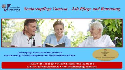 Seniorenpflege Vanessa 24h Pflege und Betreuung