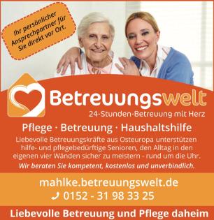 Die bezahlbare Alternative zum Altenheim - kostenlose unverbindliche Beratung