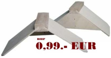 Sitzbrettchen aus Hartholz NUR 0 99. - EUR