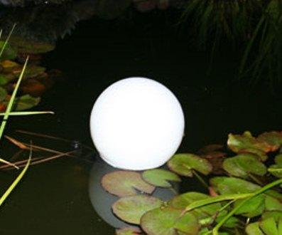 Dekorative Solarkugeln für Garten und Teich