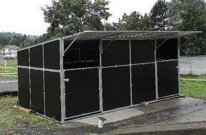 Weidehütte / Weidehuette / Außenboxen Massivbau in vielen Größen