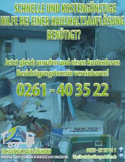 Hausentrümpelungen und professionelle Wohnungsauflösungen