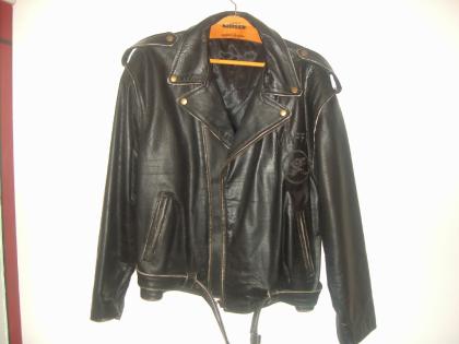 Lederjacke