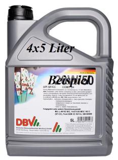 DBV Oldtimeroel SAE HD 20W/50 5-Liter-Kanne 4 im Karton