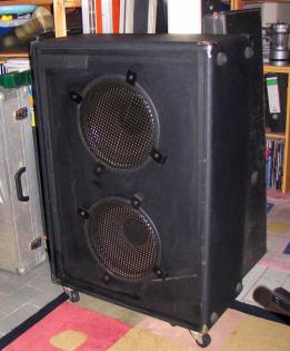 Verkaufe große Vintage Gitarrenbox mit 2x12 Celestion Speaker