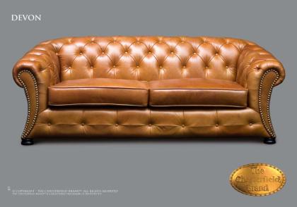Leder Chesterfieldshowroom sofa s