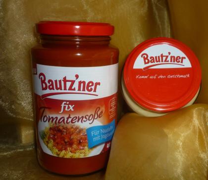 Bautzner Senfspezialitäten - Tomatensoße fix fertig -