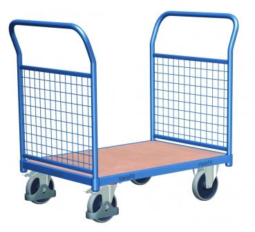 Plattformwagen mit zwei Schiebebügeln
