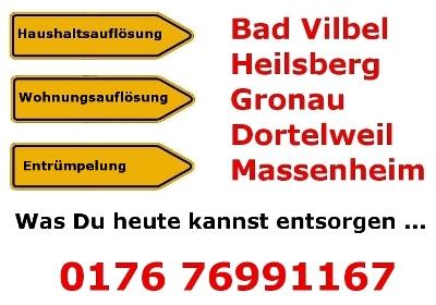 ENTRÜMPELUNG - WOHNUNGSAUFLÖSUNG - HAUSHALTSAUFLÖSUNG - Tel. 0176 76991167