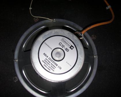 Verkaufe große Vintage Gitarrenbox mit 2x12 Celestion Speaker